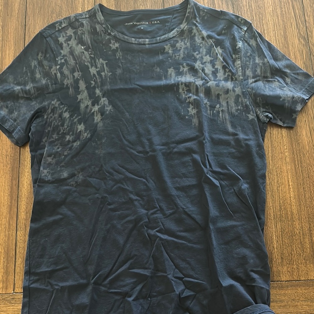 John Varvatos Men's Black T-Shirt